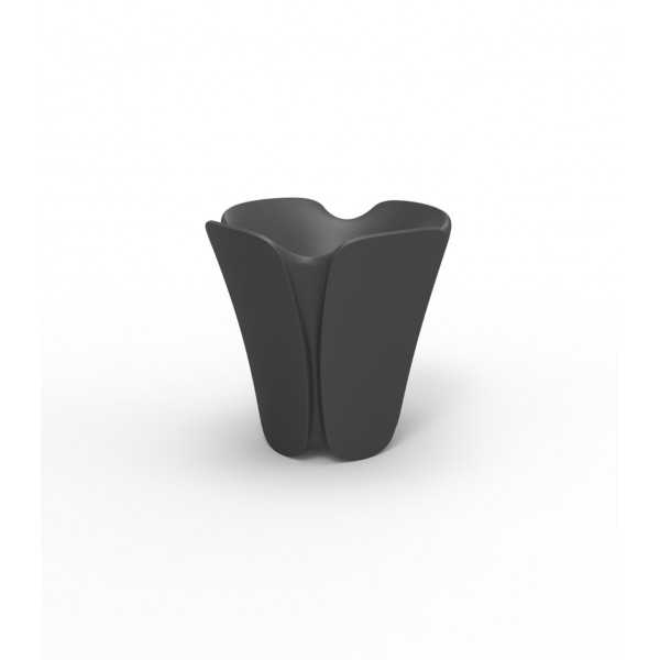 PEZZETTINA pot de fleurs design VONDOM - gris anthracite