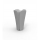 PEZZETTINA design flower pot with matte finish (50x50x85 cm) - Vondom Potty - Matte Finish Design Potty - Vondom