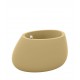 Pot de Fleurs Design Stone Finition Laquée Vondom - beige