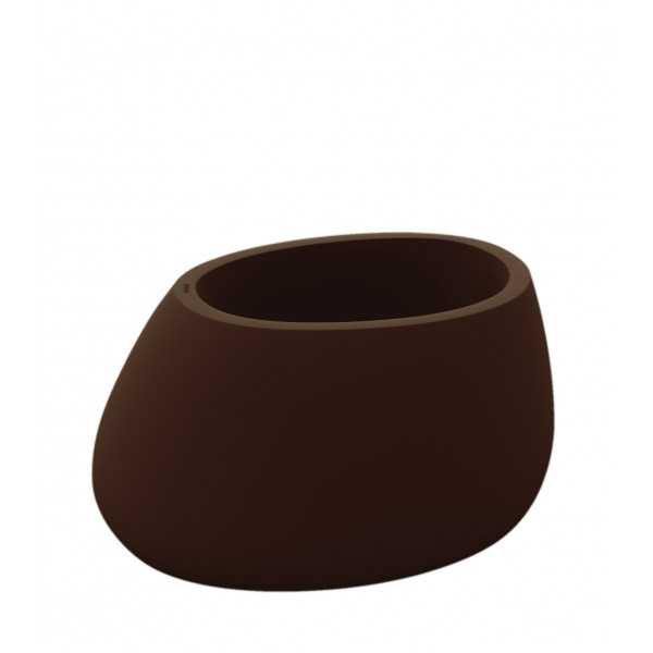 Pot de Fleurs Design Stone Finition Mate Vondom - bronze