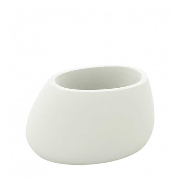 Pot de Fleurs Design Stone Finition Mate Vondom - blanc