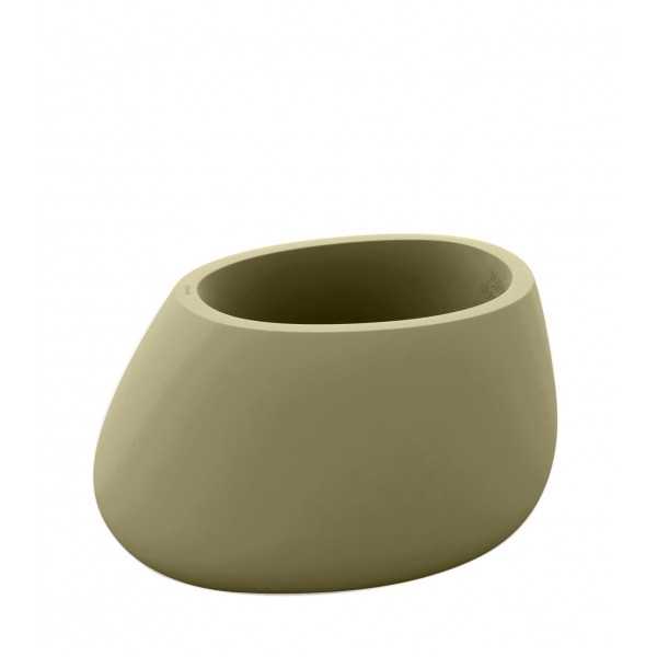 Pot de Fleurs Design Stone Finition Mate Vondom - khaki