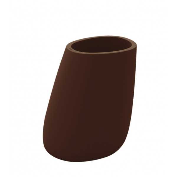 Pot de Fleurs Design Stone Finition Mate Vondom - bronze