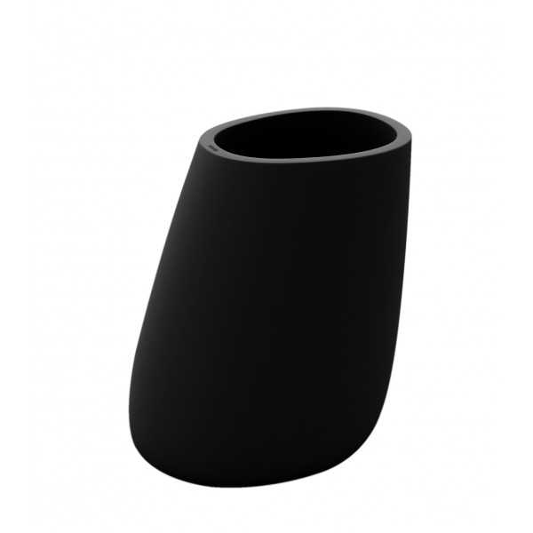 Pot de Fleurs Design Stone Finition Mate Vondom - noir