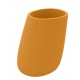 STONE pot de fleurs finition mate - orange