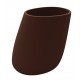 STONE flower pot matte finish - bronze