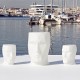 ADAN Large Head-shaped Planter White Vondom