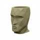 Large Flower Pot in the shape of a head - Khaki - ADAN 100