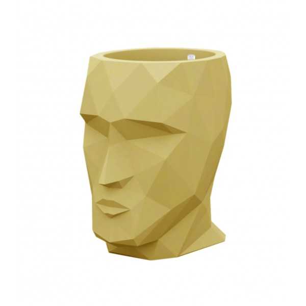 Lacquered pot in the shape of a head - ADAN 42 - Vondom