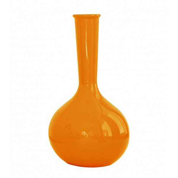 Vase Design Finition Laquée Flask Chemistubes Vondom - orange