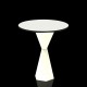 VERTEX Table Ronde Design LED Blanches (Ø89x72 cm) - Vondom