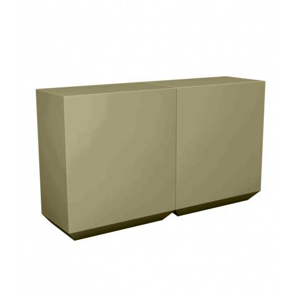 Vela 200 module droit laqué - khaki