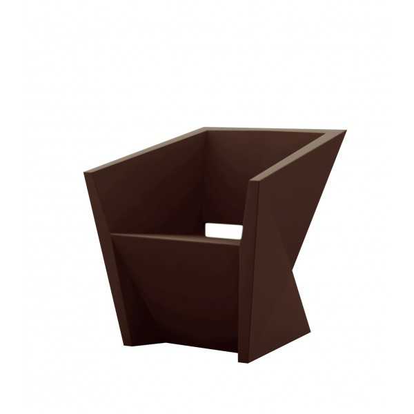 Faz Fauteuil de repas design Vondom - bronze