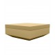 Pouf design carré Vela Vondom - beige