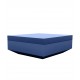 Pouf design carré Vela Vondom - bleu