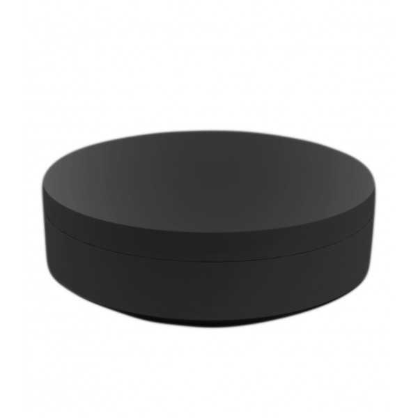 Pouf Design Rond Vela Vondom - anthracite