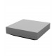 Table basse carrée Vela Vondom - gris acier