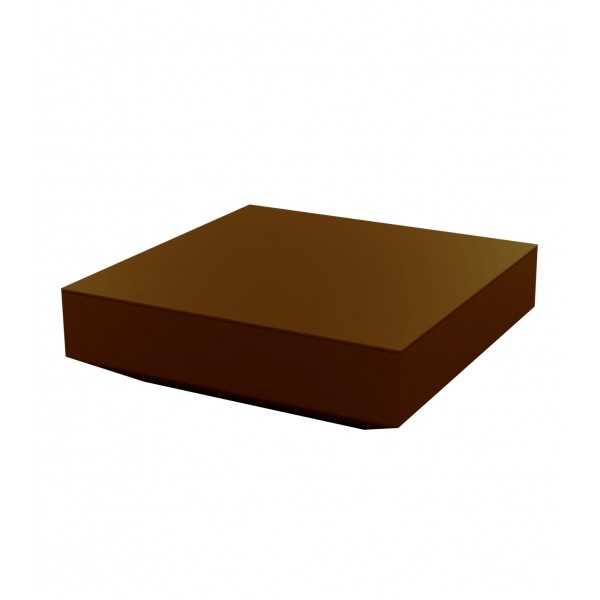 Table basse carrée Vela Vondom - bronze