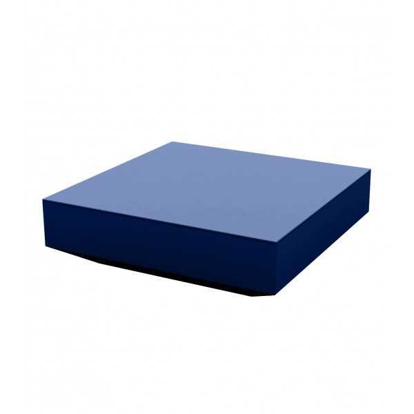 Table basse carrée Vela Vondom - bleu