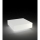 VELA Square White LED Coffee Table - Vondom