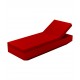 Vela chaise longue design Vondom laquée - rouge