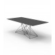 Faz Grande Table de Repas en Inox Vondom - anthracite