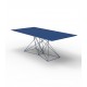 Faz Grande Table de Repas en Inox Vondom - bleu