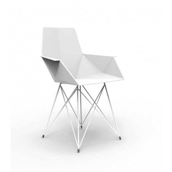 FAZ Stainless Steel Arm Chair (Set of 4) - Vondom