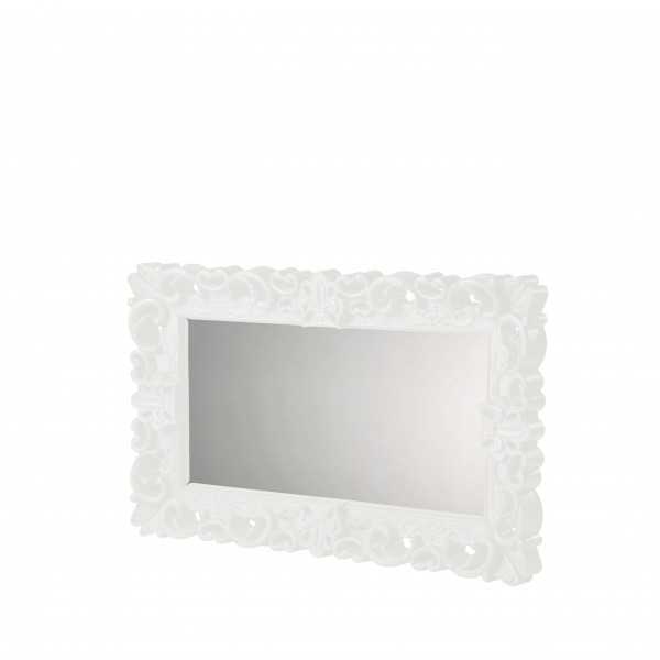 Miroir Neo Baroque Rectangulaire - Mirror of Love M - Milky White