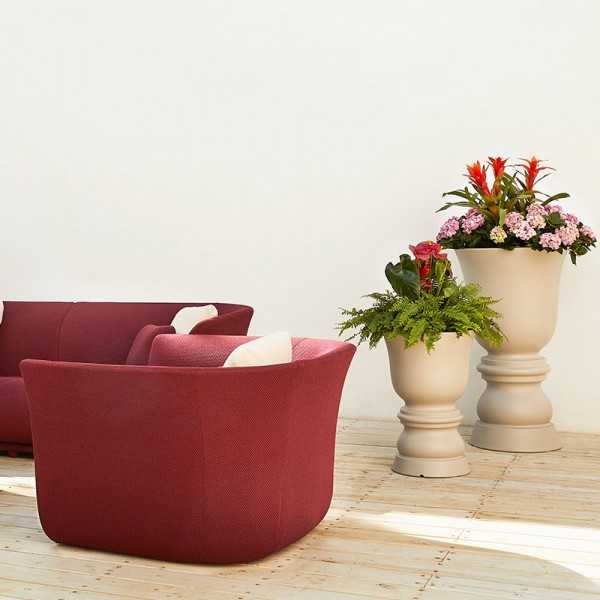 Grand Pot de Fleur Extérieur 100 cm - Suave Planter par Vondom