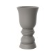 40 inches planter chess piece shape taupe