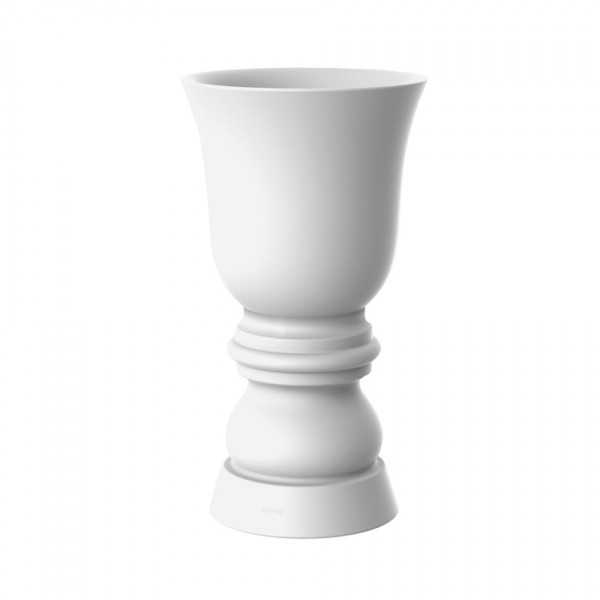 jardinière large suave planter 100 cm blanc