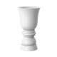 jardinière large suave planter 100 cm blanc