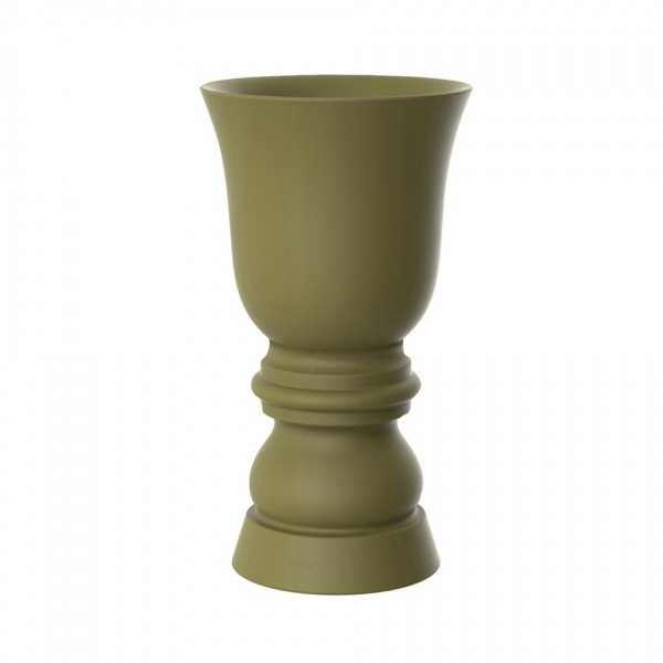 pot forme pièce échec suave planter 100 cm kaki