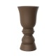 cache pot forme pièce échec XL suave planter 150 cm bronze