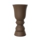 flower pot XXL chess piece form suave planter 60 inches bronze