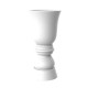 flower pot XXL chess piece form suave planter 60 inches ice