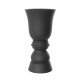 flower pot XXL chess piece form suave planter 60 inches anthracite