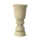 flower pot XXL chess piece form suave planter 60 inches beige
