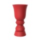 flower pot XXL chess piece form suave planter 60 inches red