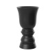 Large Cup Shaped Glossy planter black