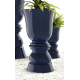 suave planter laqué notte blue