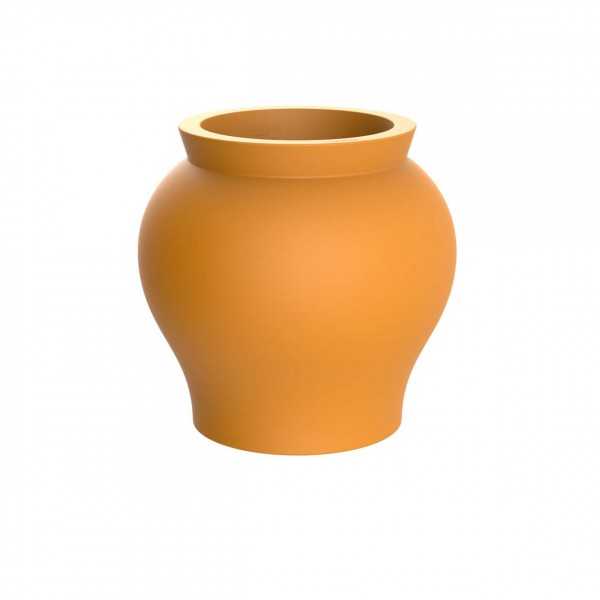 Planter venus curved orange