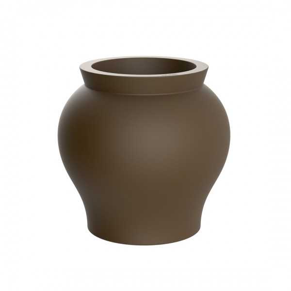 Large Curved Shape Planter bronze