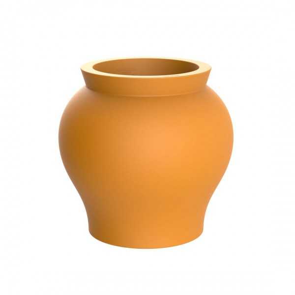 Large Curved Shape Planter orange