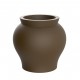 XL Flower Pot Curved Shape bronze