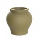 XL Flower Pot Curved Shape khaki