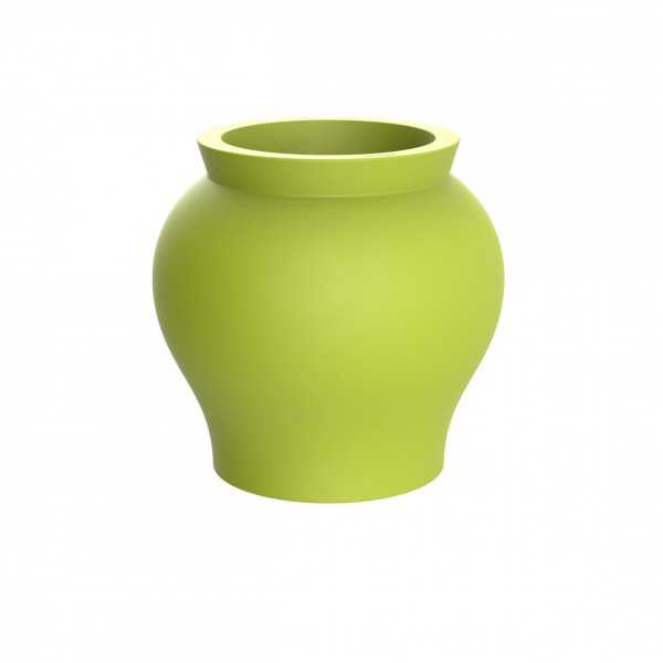 VENUS PLANTER 60 LAQUERED - Varnished Vase Curved Shape