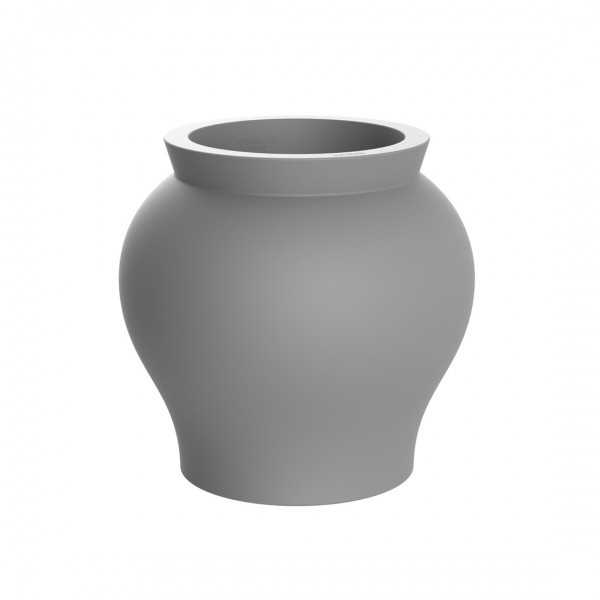 métal Vase Vernis Courbé