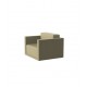 Fauteuil Exterieur Design khaki